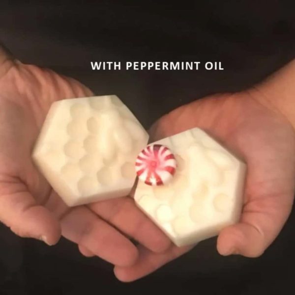 Peppermint Soap by Zach for the holidays