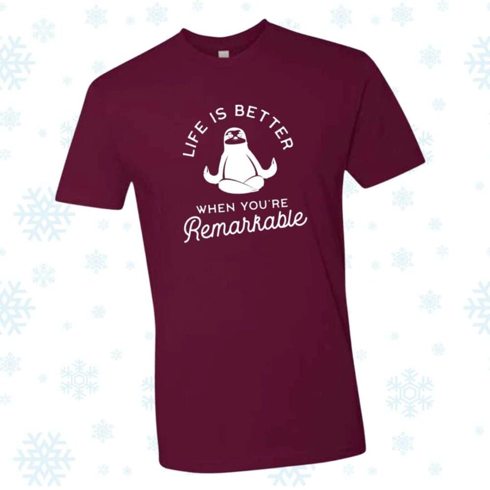 Remarkable 'Life is Better' T-Shirt is better when you're a penguin.