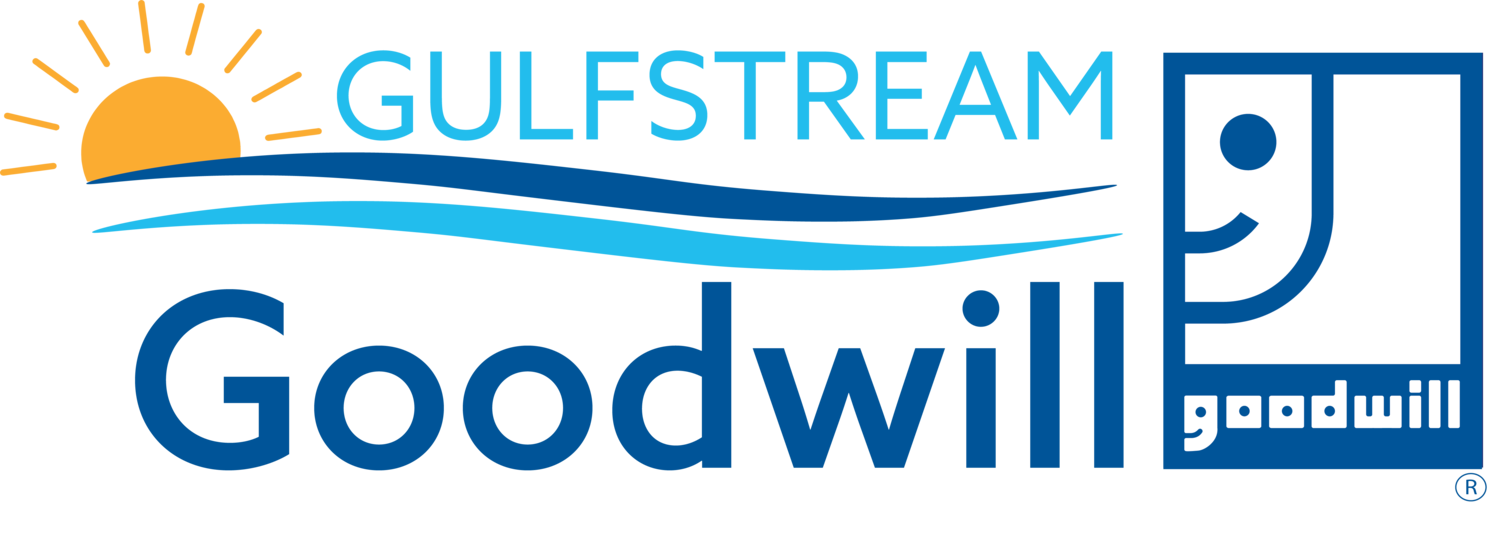 Gulfstream goodwill logo.